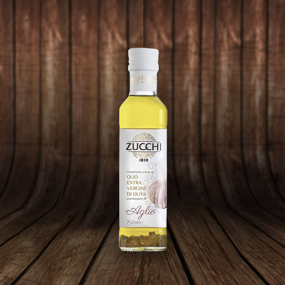 Olio extravergine d'oliva all'aglio (Knoblauch Olivenöl)