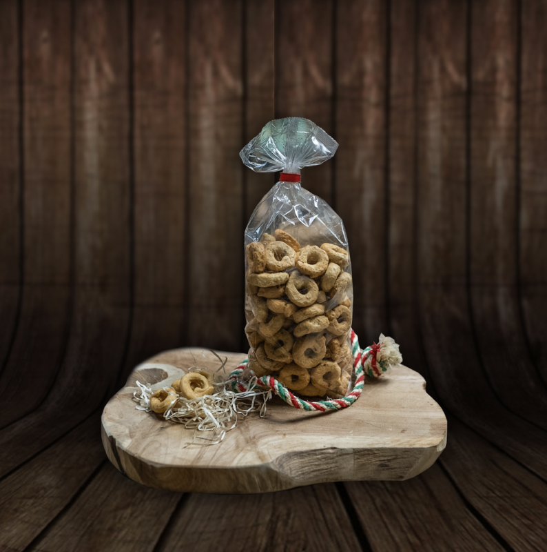 Taralli mit Fenchel (Knabbergebäck-Snack)