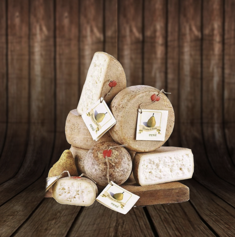 Pecorino mit Birne